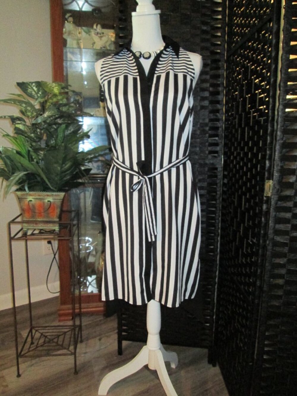 Rebecca Minkoff Hi-Lo Striped Dress – Sz S (NWT, $248 Retail) - Picture 3 of 11